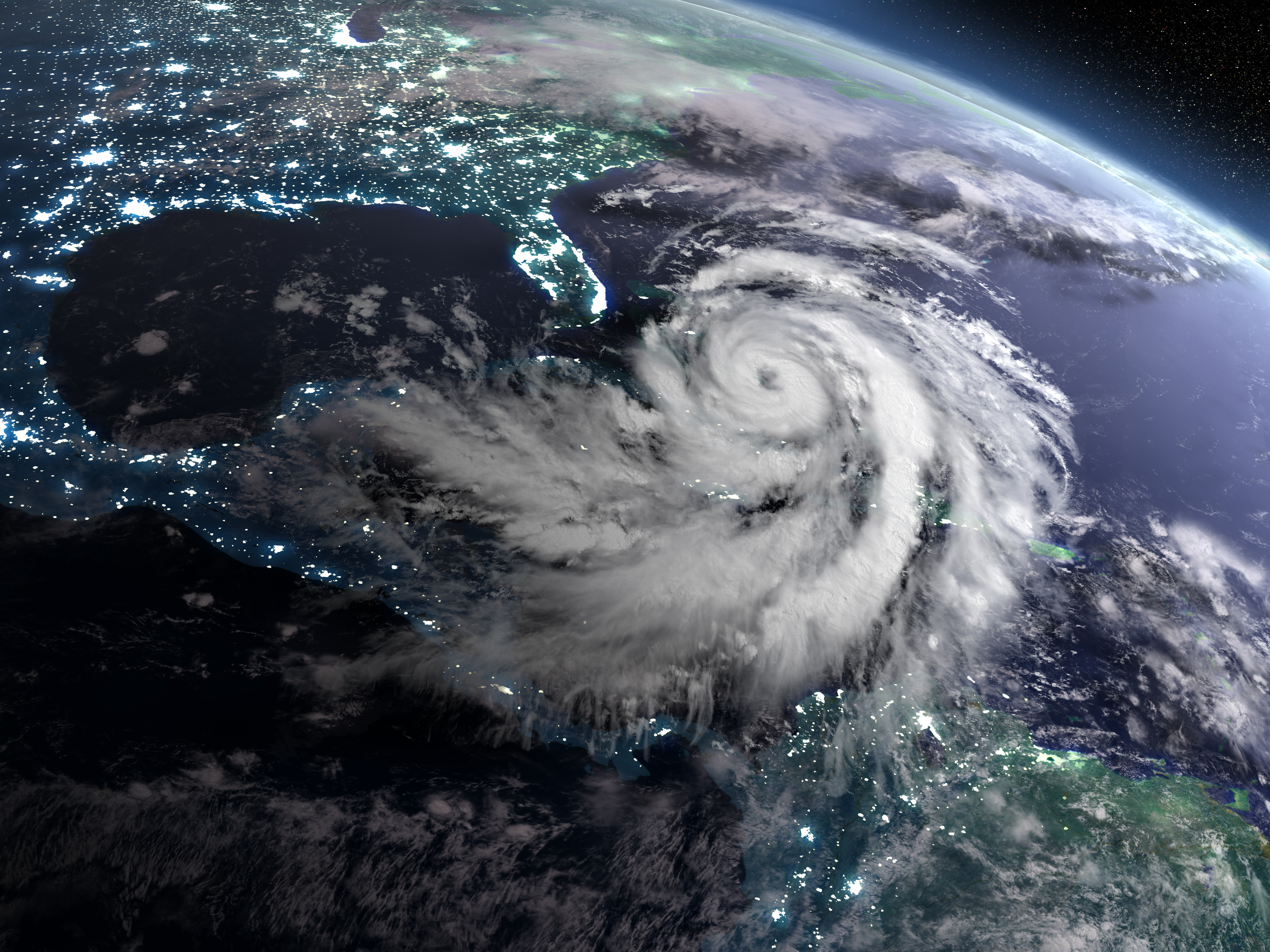 Hurricane Approaching Florida